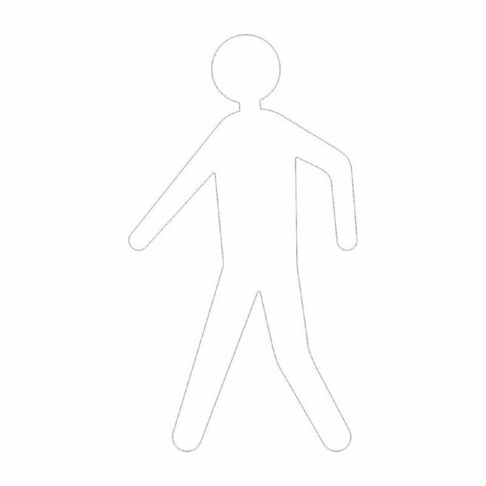 Produktbild Eichner Bodenmarkierung Fußgänger weiß