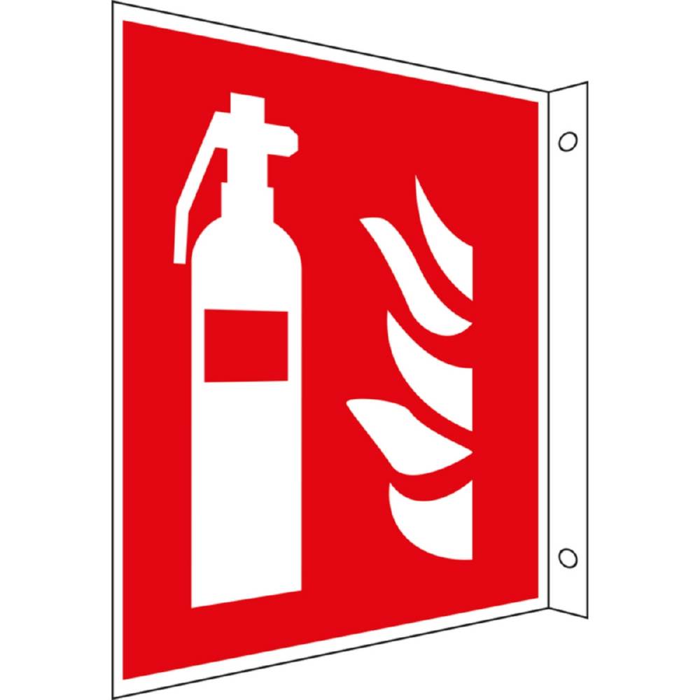 Produktbild Eichner Brandschutz Fahnenschild Feuerlöscher 20x20cm