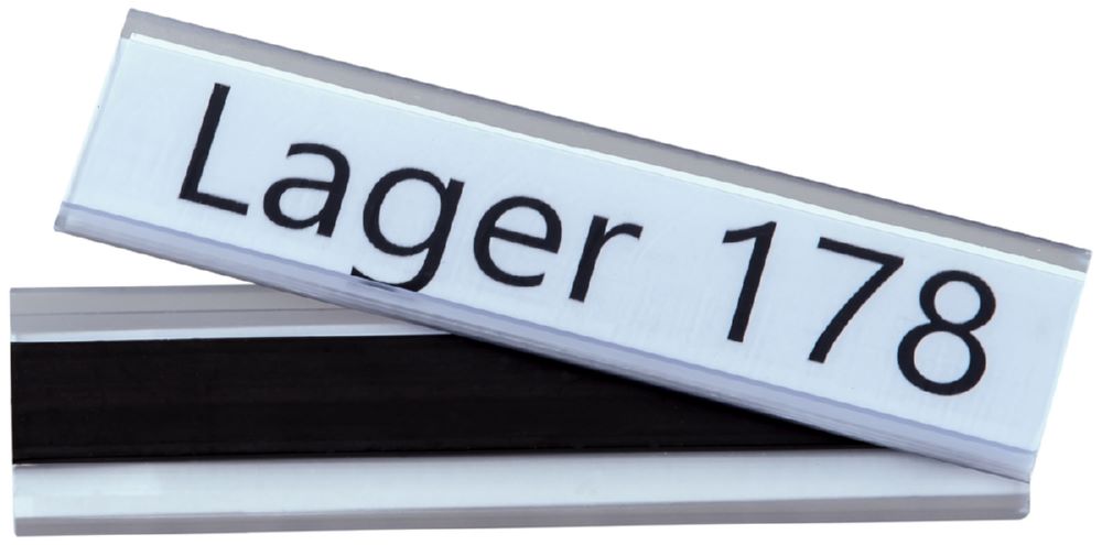 Produktbild Eichner Etikettenhalter magnetisch 26 x 100 mm