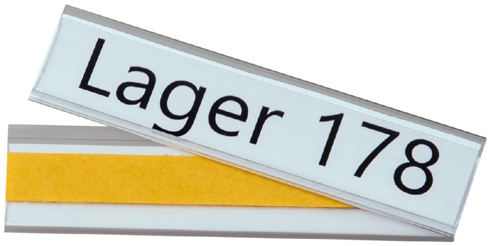 Produktbild Eichner Etikettenhalter selbstklebend 26 x 100 mm