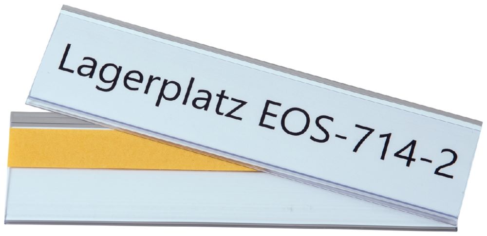 Produktbild Eichner Etikettenhalter selbstklebend 83 x 200 mm