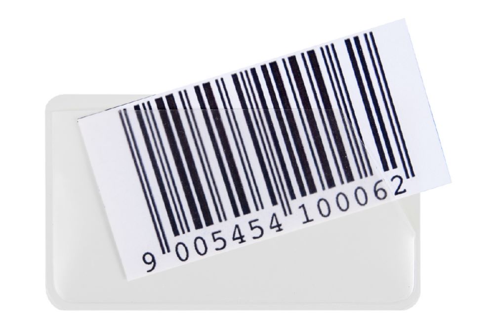 Produktbild Eichner Etikettenträger Weiß 58 x 138 mm