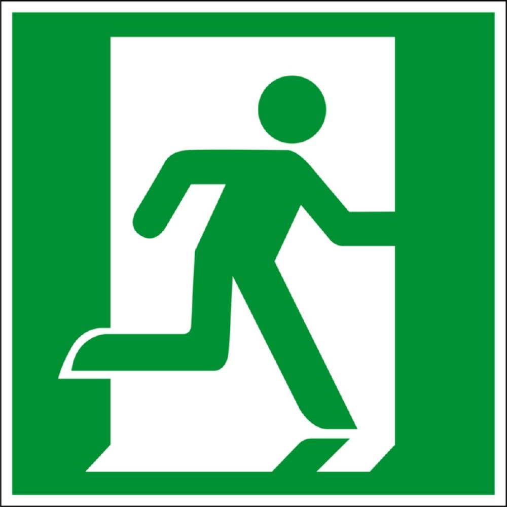 Produktbild Eichner Fluchtwegsschild Fluchtweg  Notausgang 20x20cm
