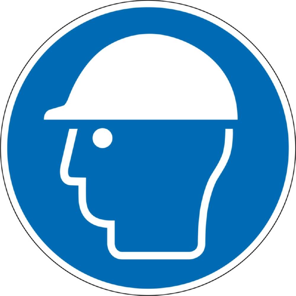 Produktbild Eichner Gebotsschild Kopfschutz benutzen Durchmesser 31,5cm