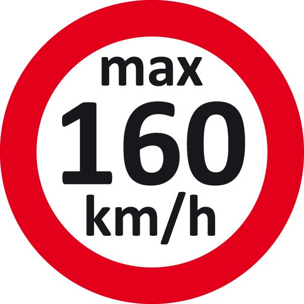 Produktbild Eichner Geschwindigkeitsaufkleber 160 km/h