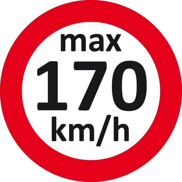 Produktbild Eichner Geschwindigkeitsaufkleber 170 km/h