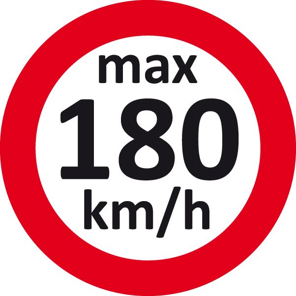 Produktbild Eichner Geschwindigkeitsaufkleber 180 km/h