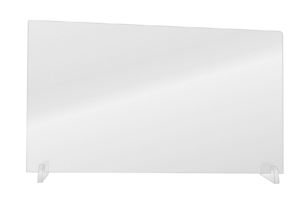 Produktbild Eichner Hygieneschutzwand für Bürotische und Arbeitsplätze 1000 x 660 mm