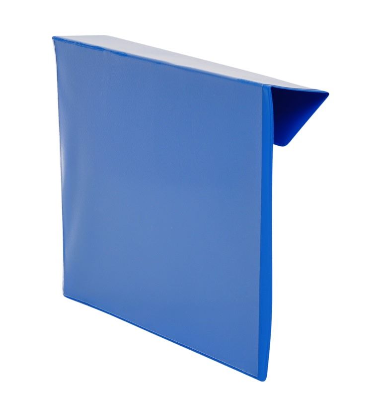 Produktbild Eichner Kennzeichnungstasche zum Überhängen für Aufsatzrahmen 165 x 120 mm Blau