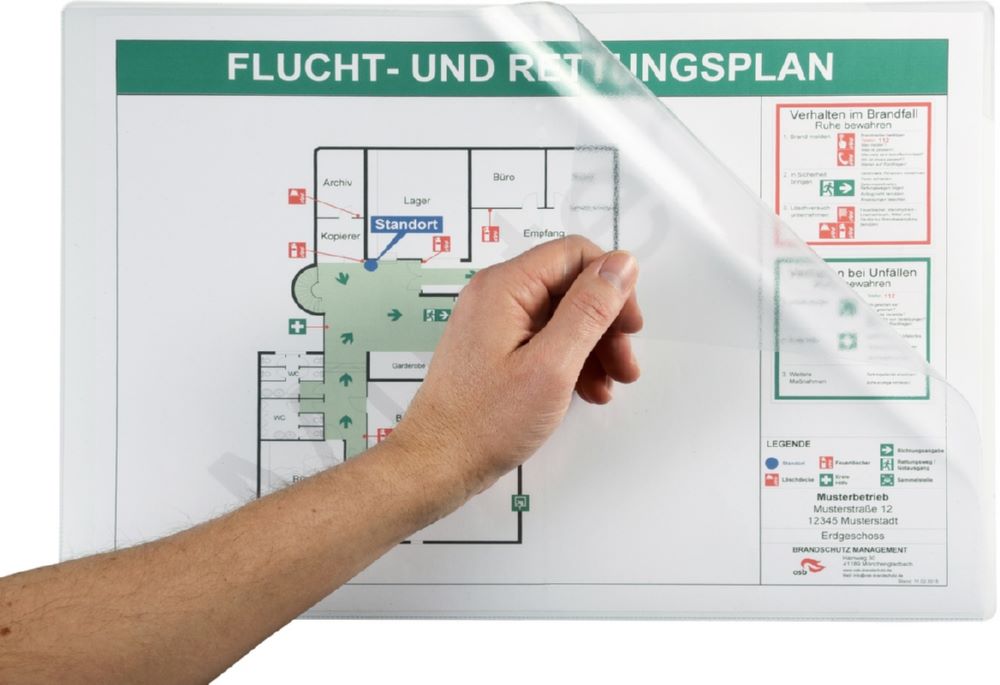 Produktbild Eichner Magnet Tasche DIN A3 428 x 310 mm