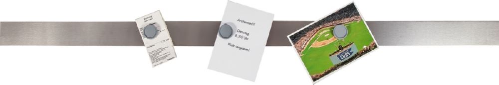 Produktbild Eichner Magnet Wandleiste 1000 x 50 mm Silber