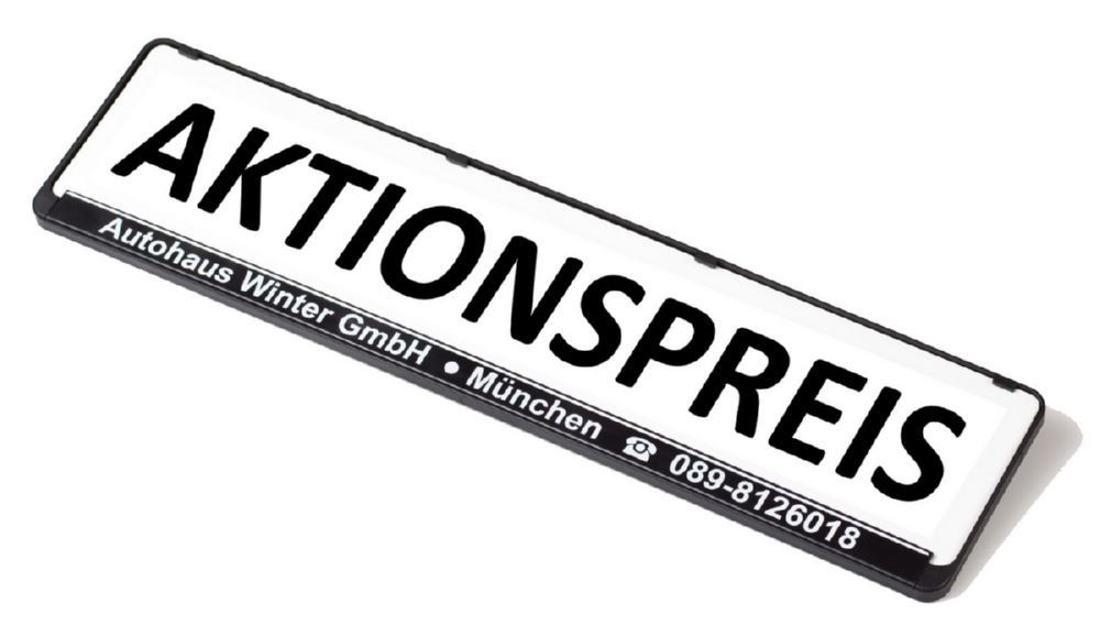 Produktbild Eichner Miniletter Werbeschild standard Aktionspreis