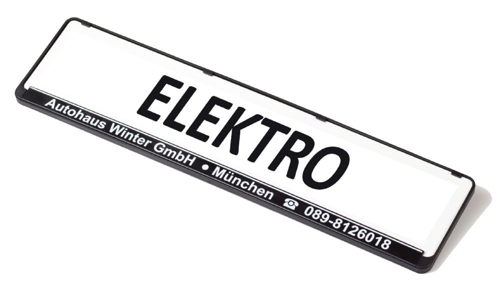 Produktbild Eichner Miniletter Werbeschild standard Elektro