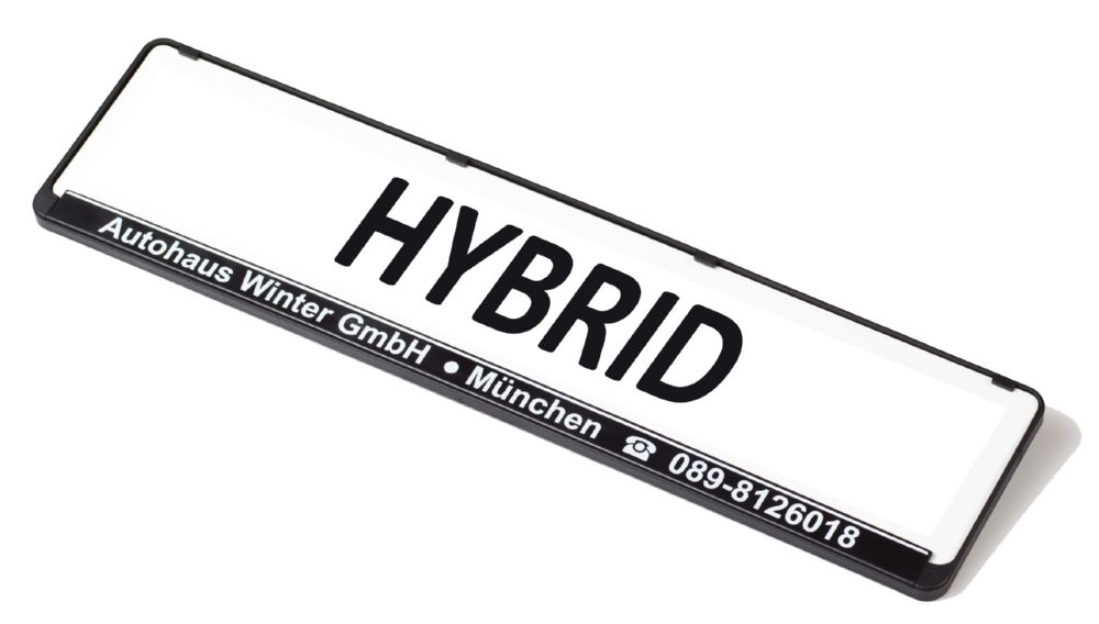 Produktbild Eichner Miniletter Werbeschild standard Hybrid