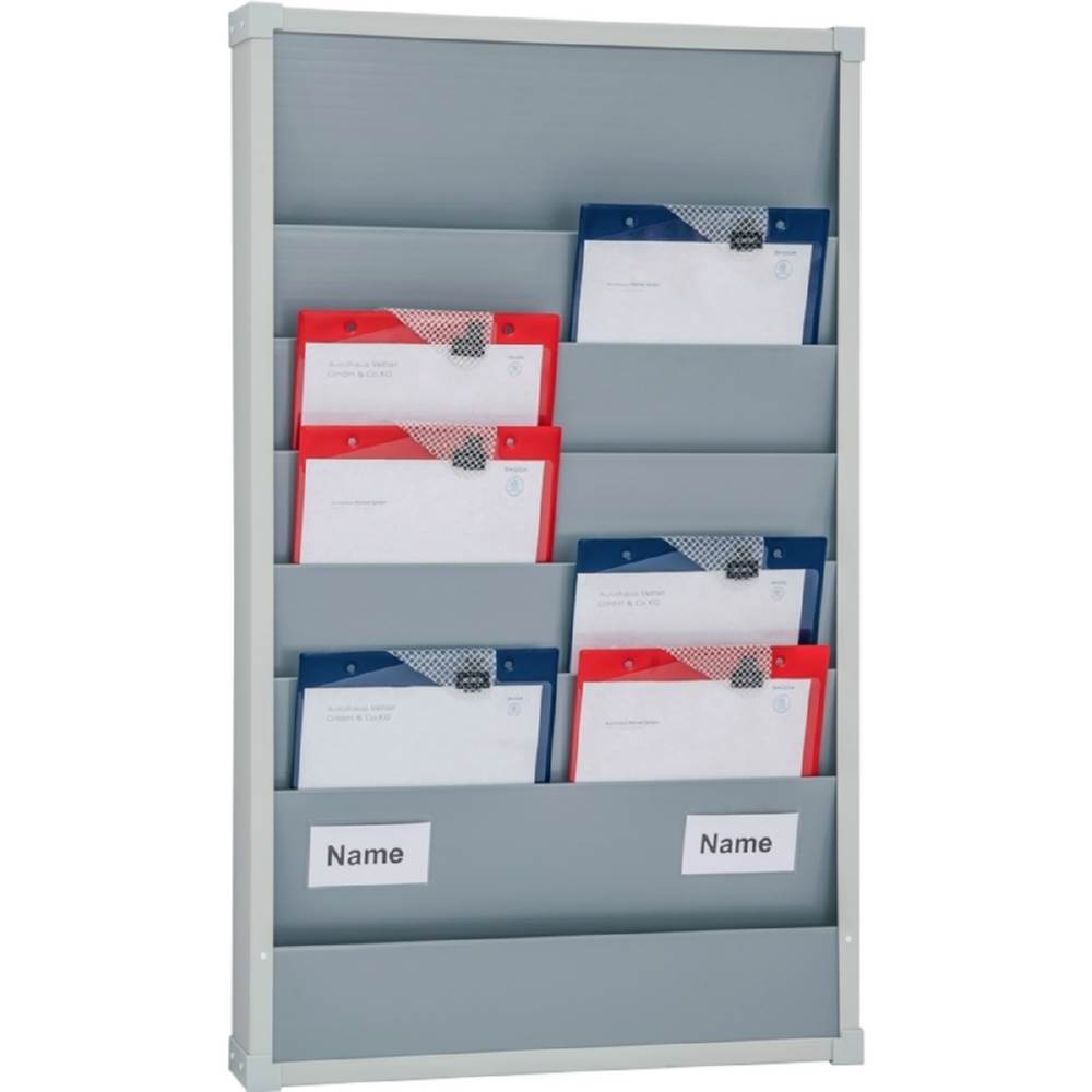 Produktbild Eichner Planungstafel A4 2 reihig 6 Schienen 554x900mm