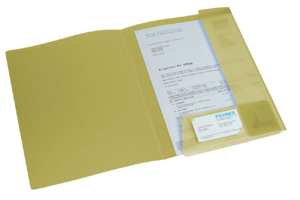 Produktbild Eichner PP Angebotsmappe DIN A4 Gelb