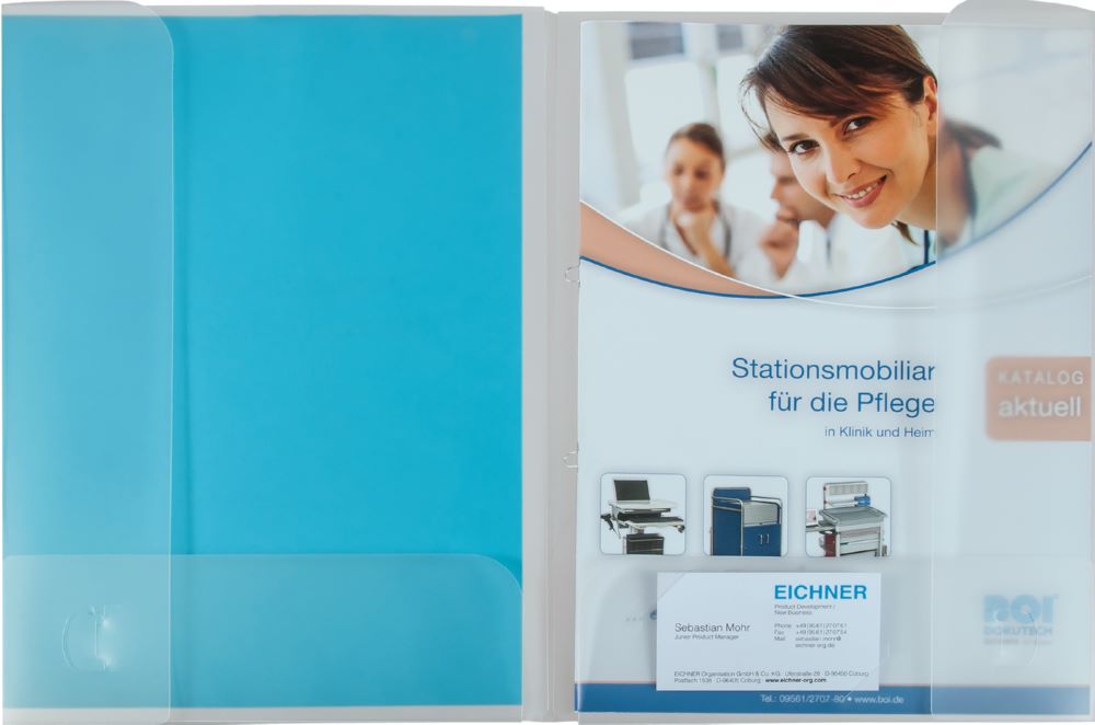 Produktbild Eichner Präsentations und Projektmappe mit 2 Innentaschen