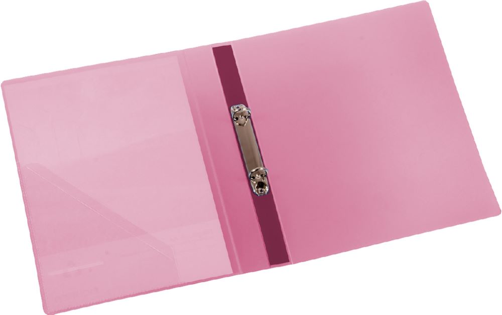 Produktbild Eichner Präsentationsringbuch aus Polypropylen 2 Ring Rot