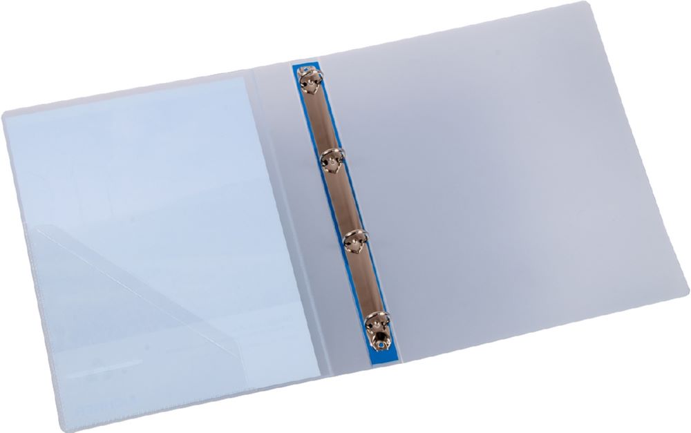 Produktbild Eichner Präsentationsringbuch aus Polypropylen 4 Ring Blau