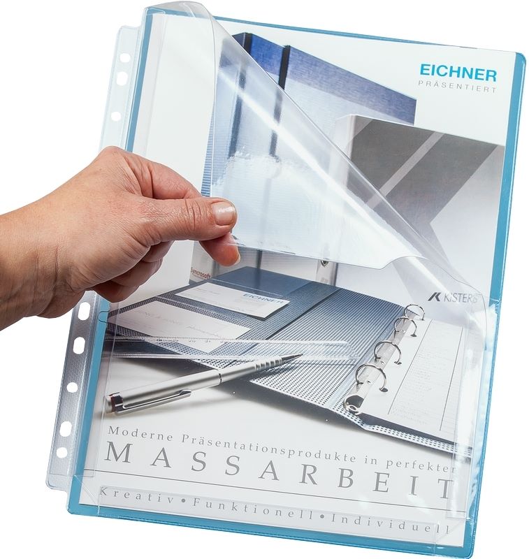 Produktbild Eichner PVC Dehnfaltentasche DIN A4 Transparent