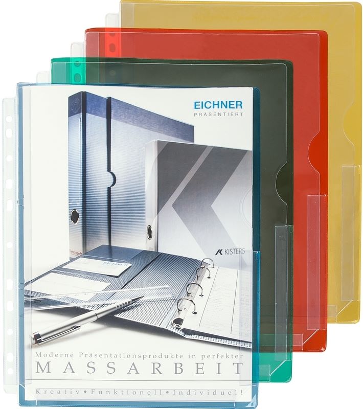 Produktbild Eichner PVC Dehnfaltentasche DIN A4 Rot