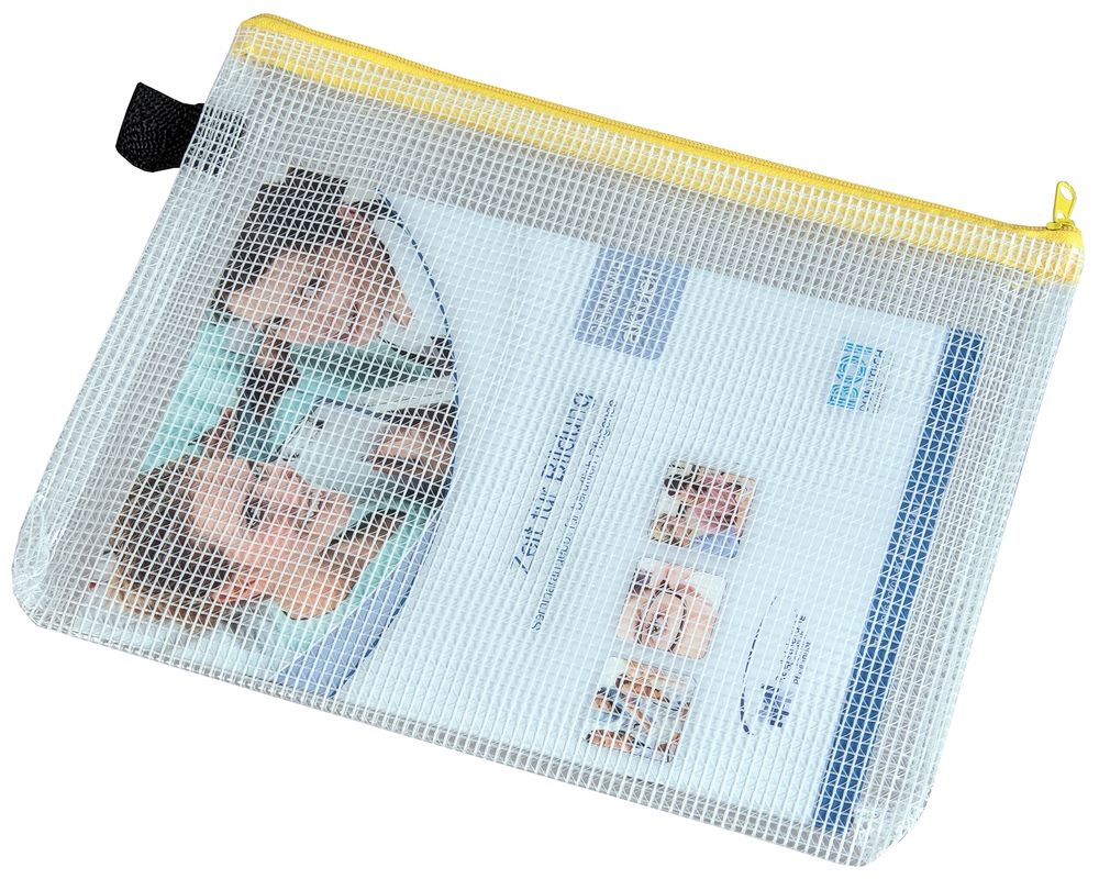 Produktbild Eichner Reißverschluss Sammelbeutel 250 x 190 mm Gelb
