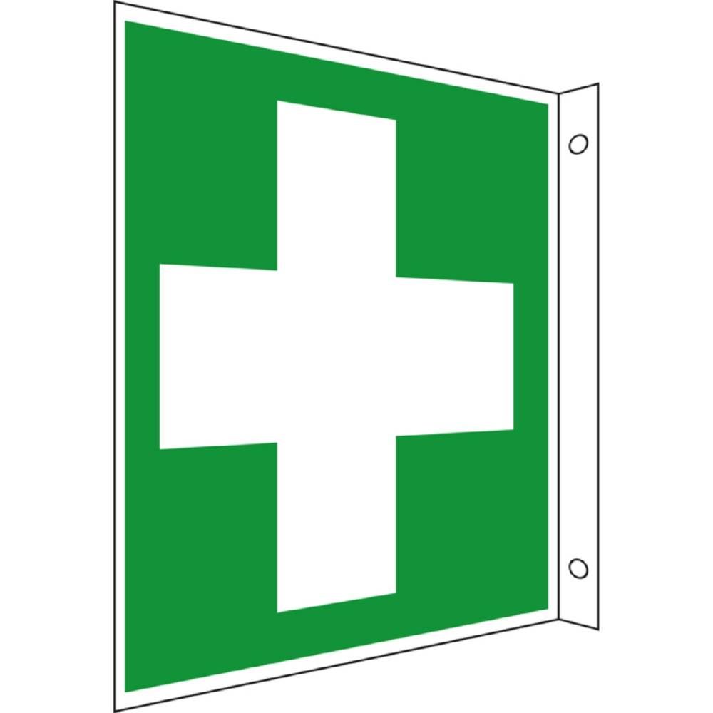 Produktbild Eichner Rettungs Fahnenschild Erste Hilfe Fahnenschild 15x15cm