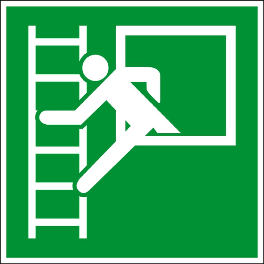 Produktbild Eichner Rettungsschild Rettungsausstieg 20x20cm