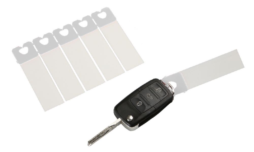 Produktbild Eichner Schlüsselanhänger Weiß 85 x 22 mm