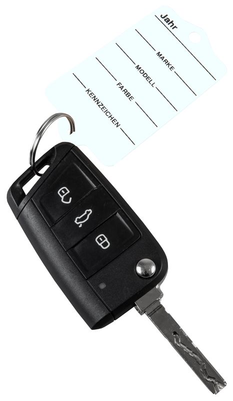 Produktbild Eichner Schlüsselanhänger Weiß Deutsch/Englisch