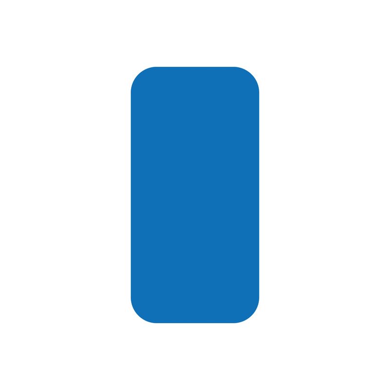 Produktbild Eichner Stellplatzmarker I-Stück Blau in PVC