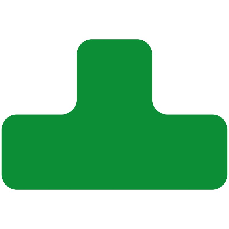 Produktbild Eichner Stellplatzmarker T-Stück Grün in PVC