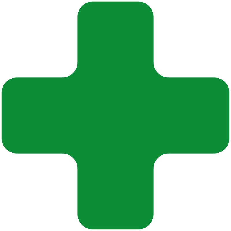 Produktbild Eichner Stellplatzmarker X-Stück Grün in Polycarbonat