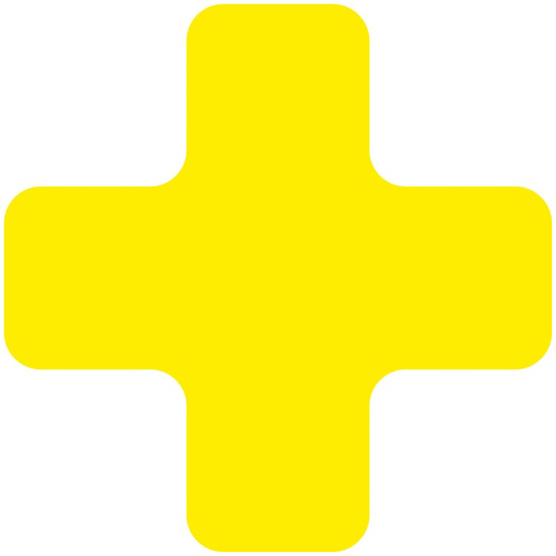 Produktbild Eichner Stellplatzmarker X-Stück Gelb in Polycarbonat