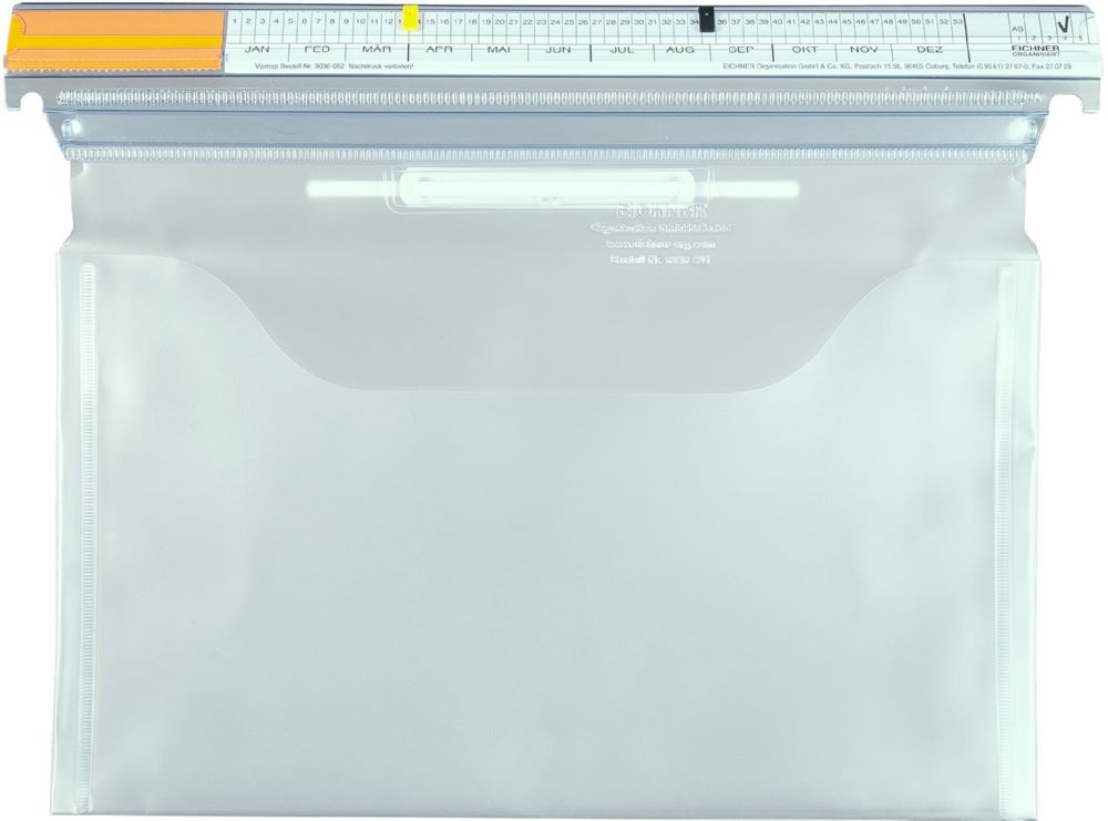 Produktbild Eichner Terminmappe Visimap A4 quer Transparent