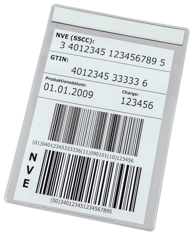 Produktbild Eichner Transparente Sichthülle DIN A5 hoch 160 x 215 mm