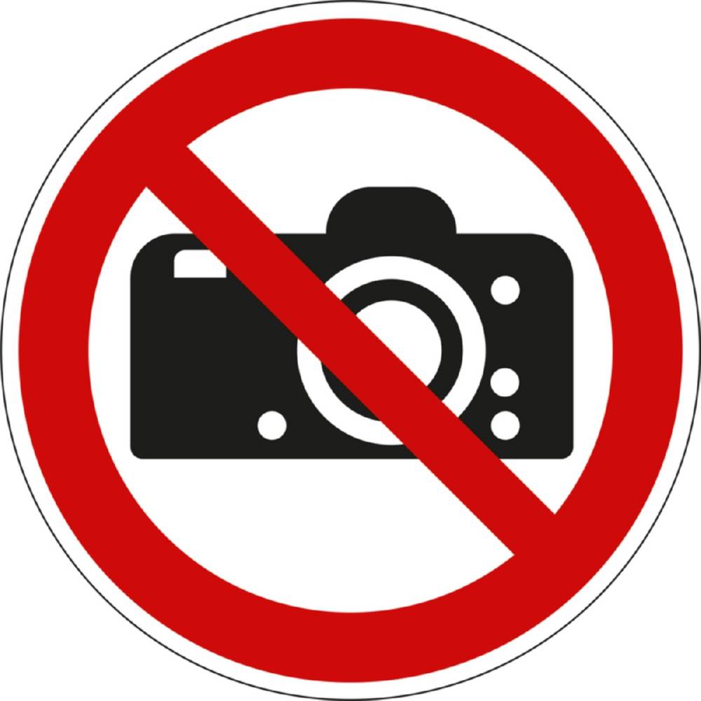 Produktbild Eichner Verbotsschild Fotografieren verboten