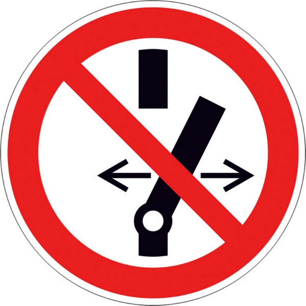 Produktbild Eichner Verbotsschild Schalten Verboten Aluminium Rot