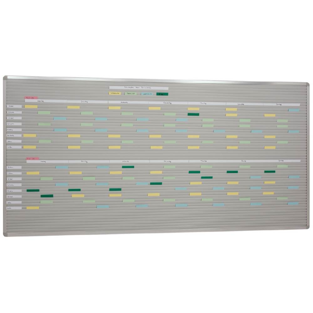 Produktbild Eichner VISIPLAN Tafel ohne Raster 52 Schienen 200x94cm