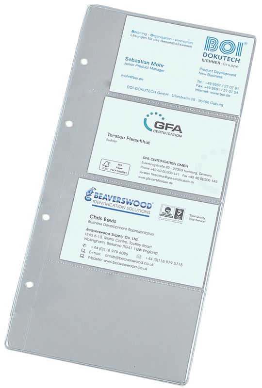 Produktbild Eichner Visitenkartenhüllen schmal