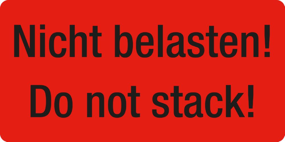 Produktbild Eichner Warn und Verpackungsetiketten selbstklebend nicht belasten