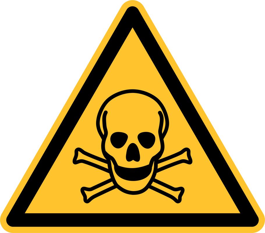 Produktbild Eichner Warnschild Warnung vor tödlicher Gefahr Aluminium 10 cm