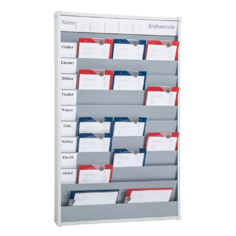 Produktbild Eichner Werkstattplaner für Kfz Betriebe A4 10 Schienen 870x1282mm