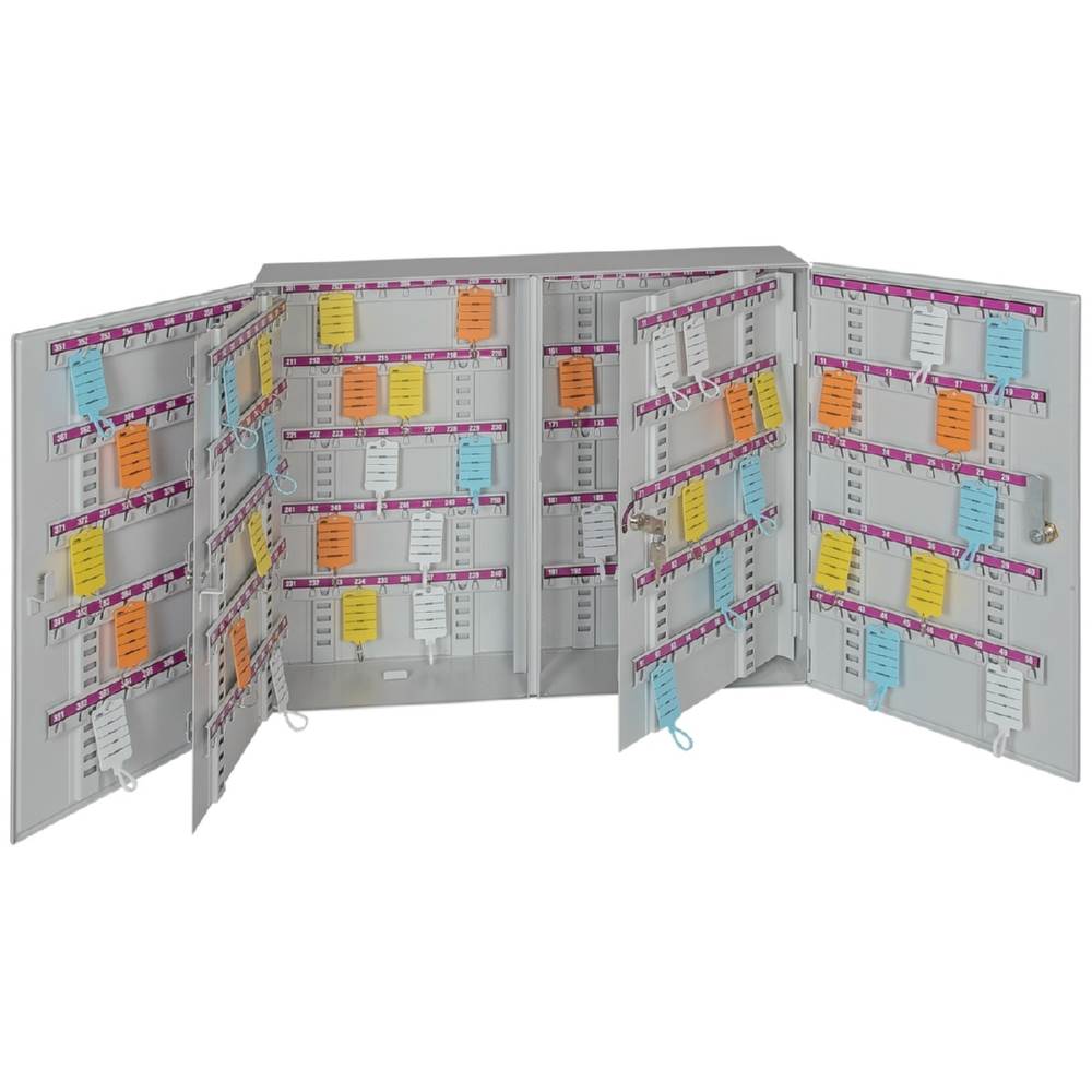 Produktbild Eichner Zweitüriger Schlüsselschrank aus Metall 520x600x130mm