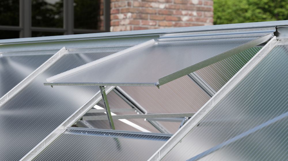 Produktbild Vitavia Alu Dachfenster ohne Glas 616 x 573 mm alu