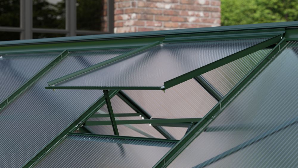 Produktbild Vitavia Alu Dachfenster für Gewächshaus ohne Glas smaragd bild 2