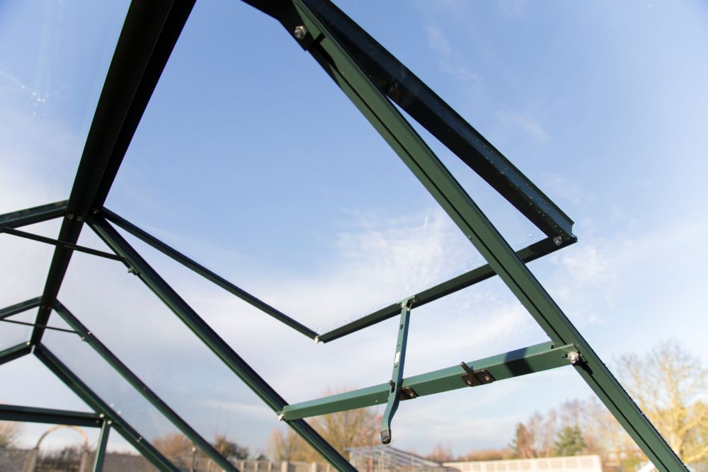 Produktbild Vitavia Alu Dachfenster für Gewächshaus ohne Glas smaragd