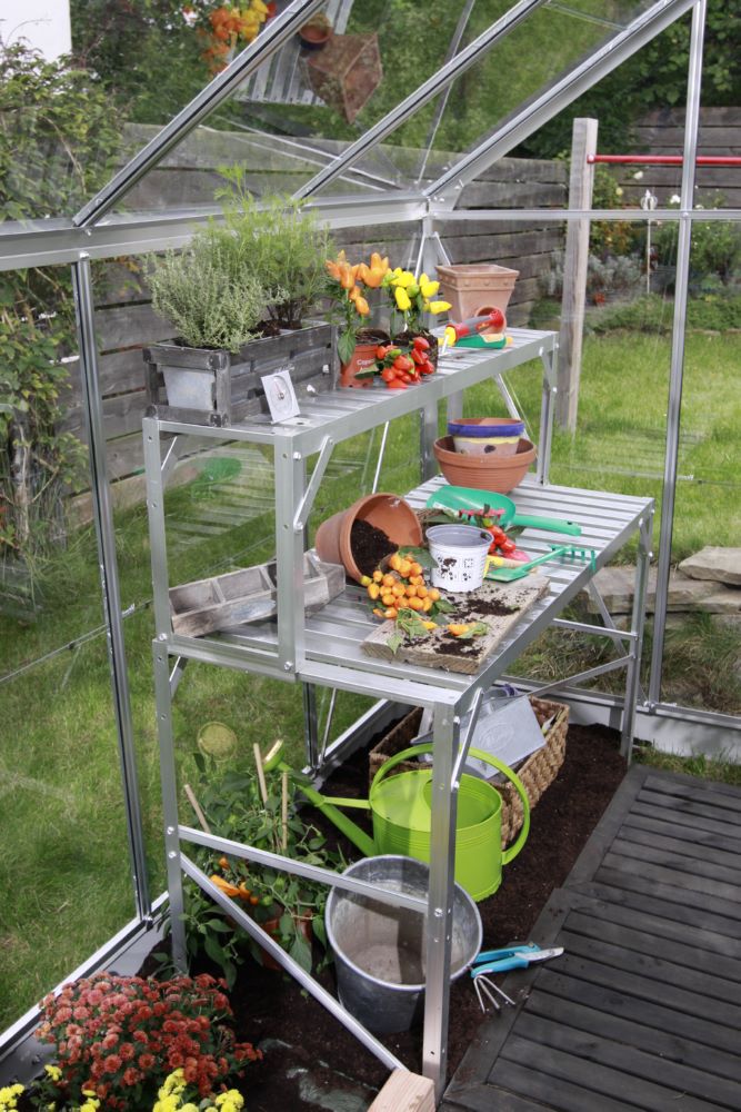 Produktbild Vitavia Alu Tischaufsatz 121 x 28 x 39 cm alu bild 5