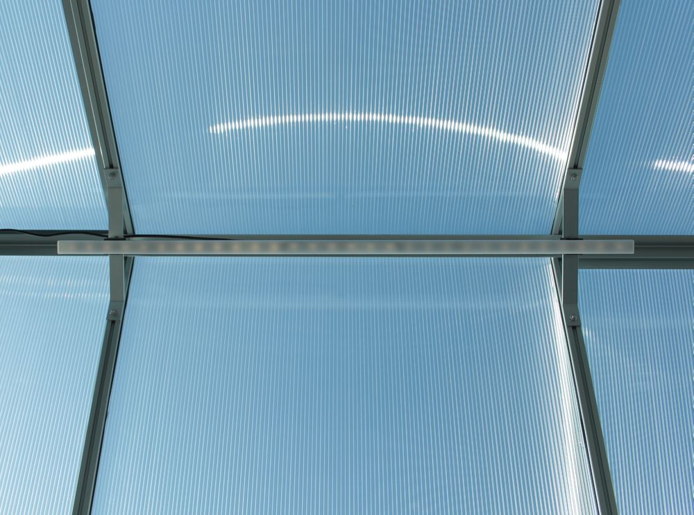 Produktbild Vitavia Alutisch 2 Ablagen 121 x 54 x 76 cm schwarz bild 2