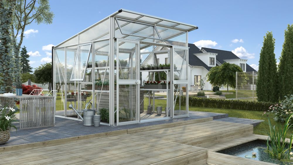 Produktbild Vitavia Gewächshausbausatz Aphrodite 7800 ESG 3 mm HKP 10 mm